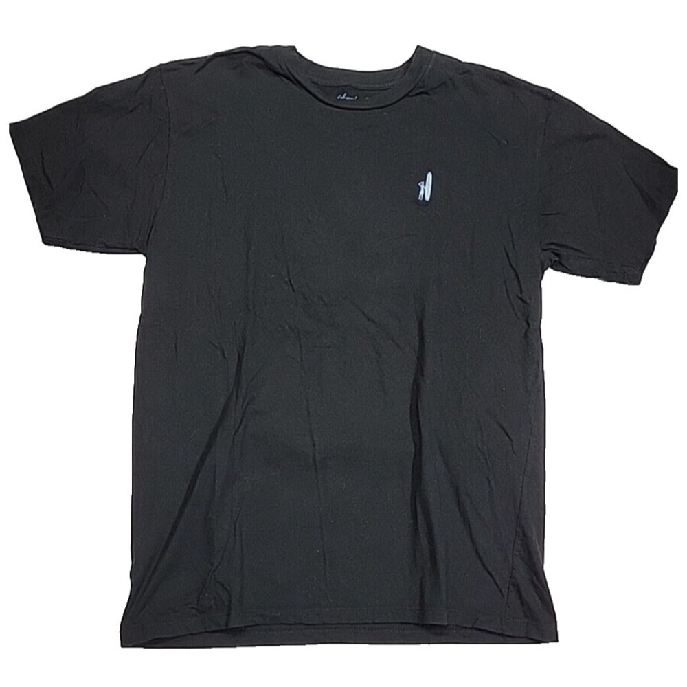 Jonnie O Performance Embroidered Black Short-Sleeve Athletic Shirt Men's Large